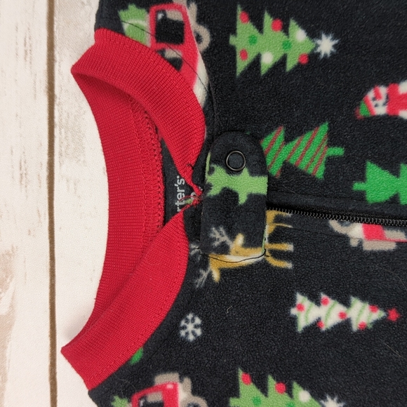 Carter's Christmas Holiday Trees on Car Footies 12M - Picture 5 of 6